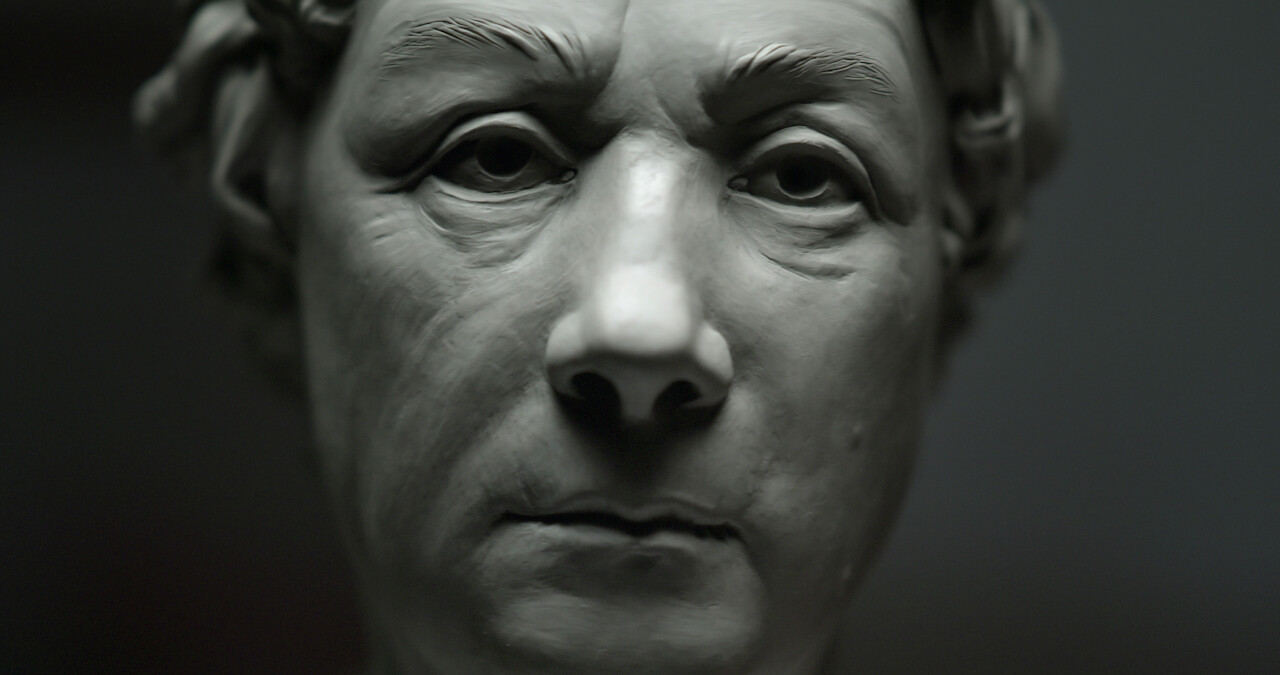 A sculpture of Jane Doe.