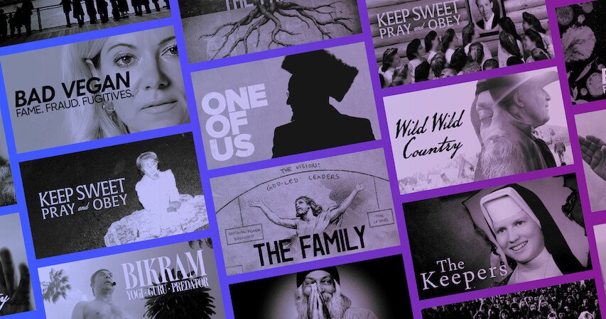 7 Documentaries to Stream About Cults and Cult-Like Figures