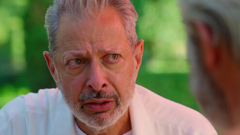 Jeff Goldblum as Zeus in Season 1 of 'Kaos'