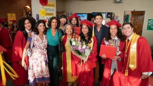 'Never Have I Ever' stars Lee Rodriguez, Richa Moorjani, Poorna Jagannathan, Ramona Young, Ranjita Chakravarty, Megan Suri, Maitreyi Ramakrishnan, Darren Barnet, Benjamin Norris, Jaren Lewison