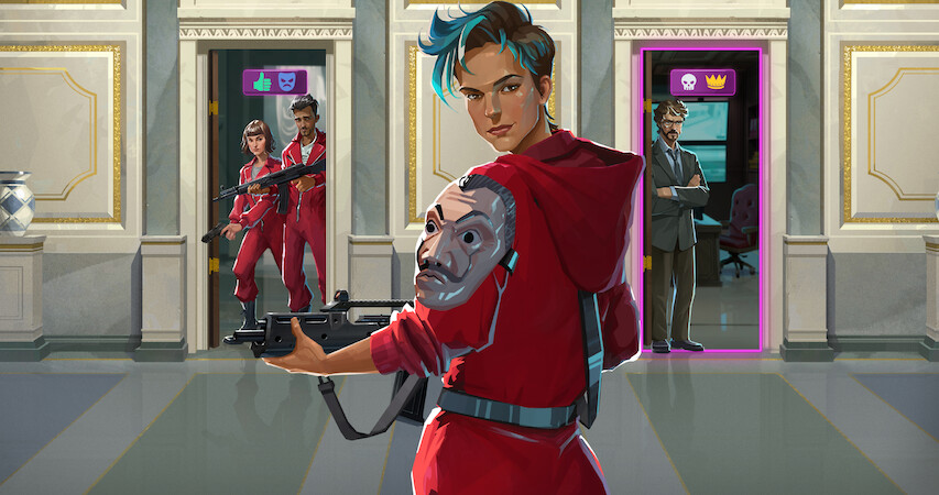 Gameplay in 'Money Heist: Ultimate Choice"