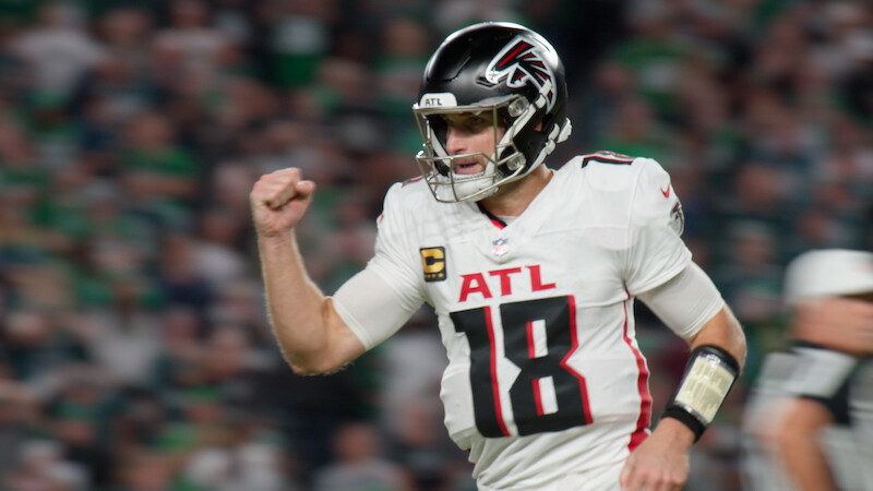 Kirk Cousins during a game.