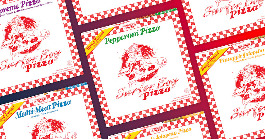 This ‘Stranger Things’–-Inspired Frozen Pizza Will Turn Your World Upside Down