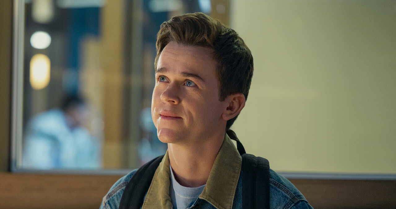 John Owen Lowe looks up as Jackson 
