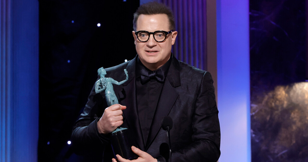 Brendan Fraser at the SAG Awards