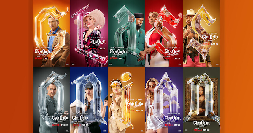Glass Onion Key Art