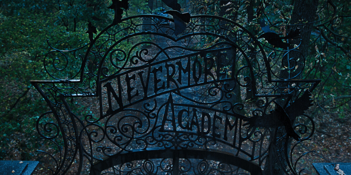 Nevermore Academy Gates