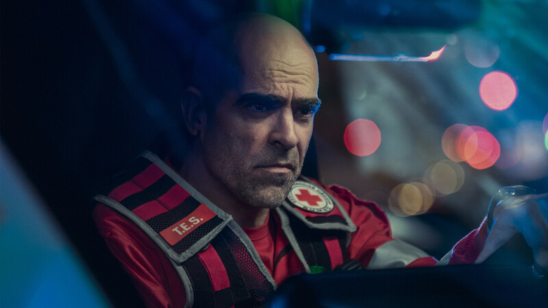 SALVADOR. Luis Tosar as Salvador in episode 01 SALVADOR. Cr. Jaime Olmedo/Netflix © 2024