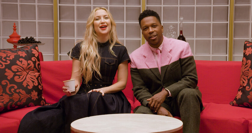Kate Hudson and Leslie Odom Jr.'s Favorite Costumes in 'Glass Onion'
