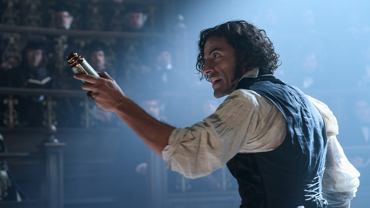Oscar Isaac as Dr. Victor Frankenstein in 'Frankenstein.'