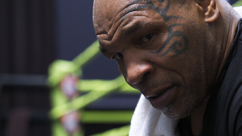 Mike Tyson training.