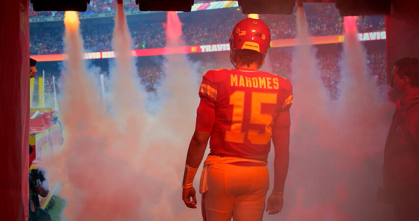Patrick Mahomes in 'Quarterback'