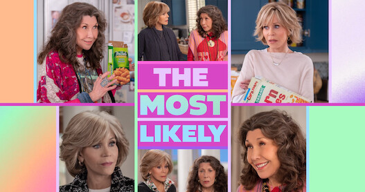 Jane Fonda and Lily Tomlin From 'Grace and Frankie' Play Who's Most Likely To