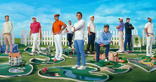 The golfers of 'Full Swing' Season 2