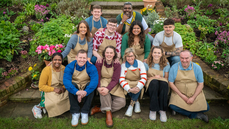 The cast from 'Great British Baking Show'