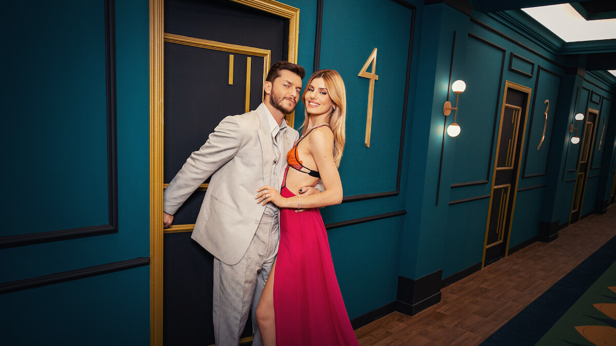 Christofer and Catja from ‘Love is Blind': Sweden’.