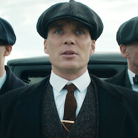 Cillian Murphy as Tommy Shelby in 'Peaky Blinders'.