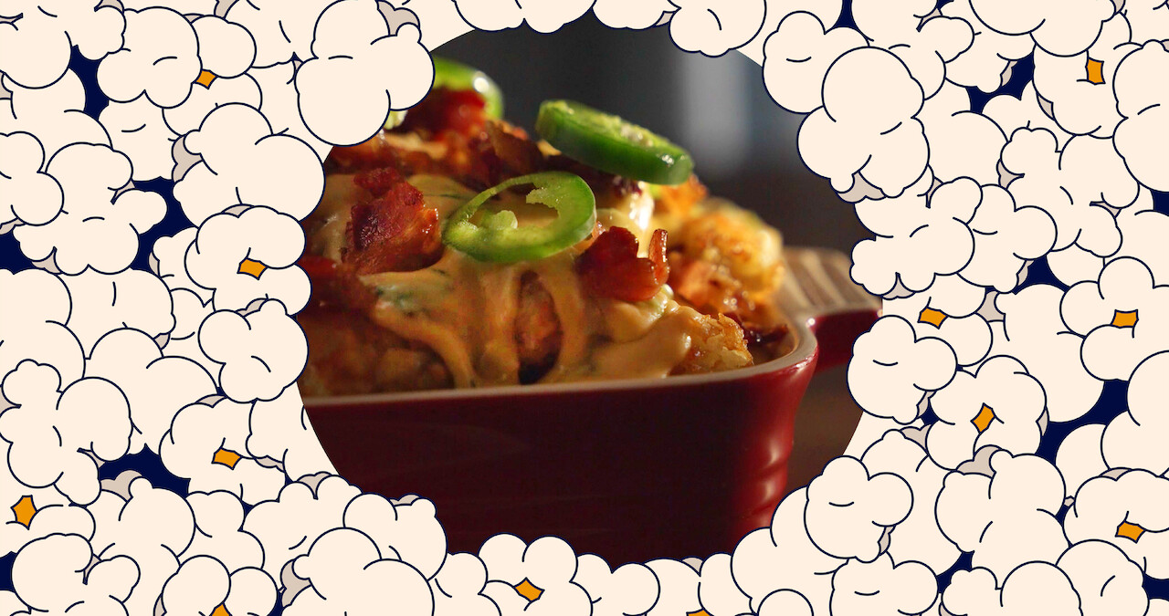 Jalapeño Popper Loaded Tots | What to Eat While Rewatching Ozark Card Image