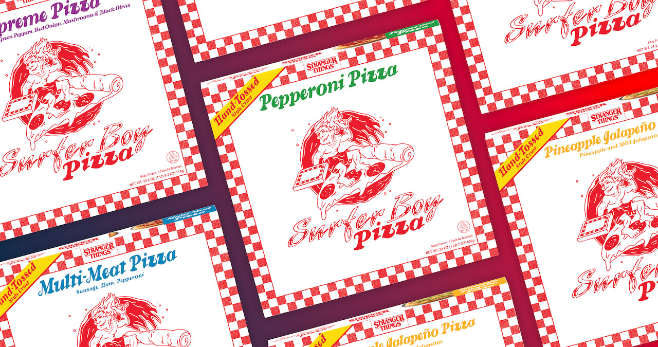 This ‘Stranger Things’–-Inspired Frozen Pizza Will Turn Your World Upside Down