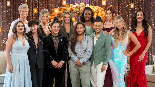 Marie Robertson, Kyle Neal, Bridget Matloff, Dayna Mathews, Magan Mourad, Ashley Johnson, Mel Vitale, Britney Thompson, AJ Blount, Haley Drexler, Marita Prodger, and Pilar Dizon