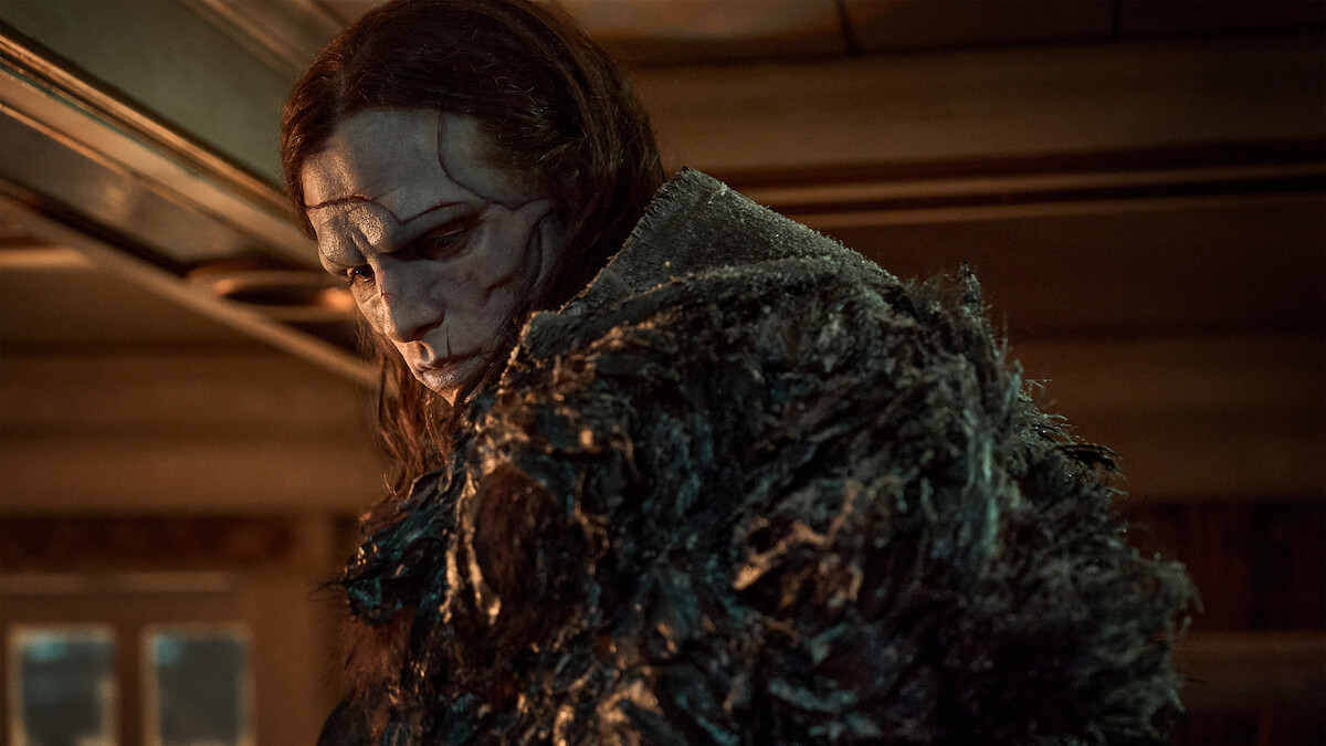 FRANKENSTEIN. Jacob Elordi as The Creature in Frankenstein. Cr. Ken Woroner/Netflix © 2025.