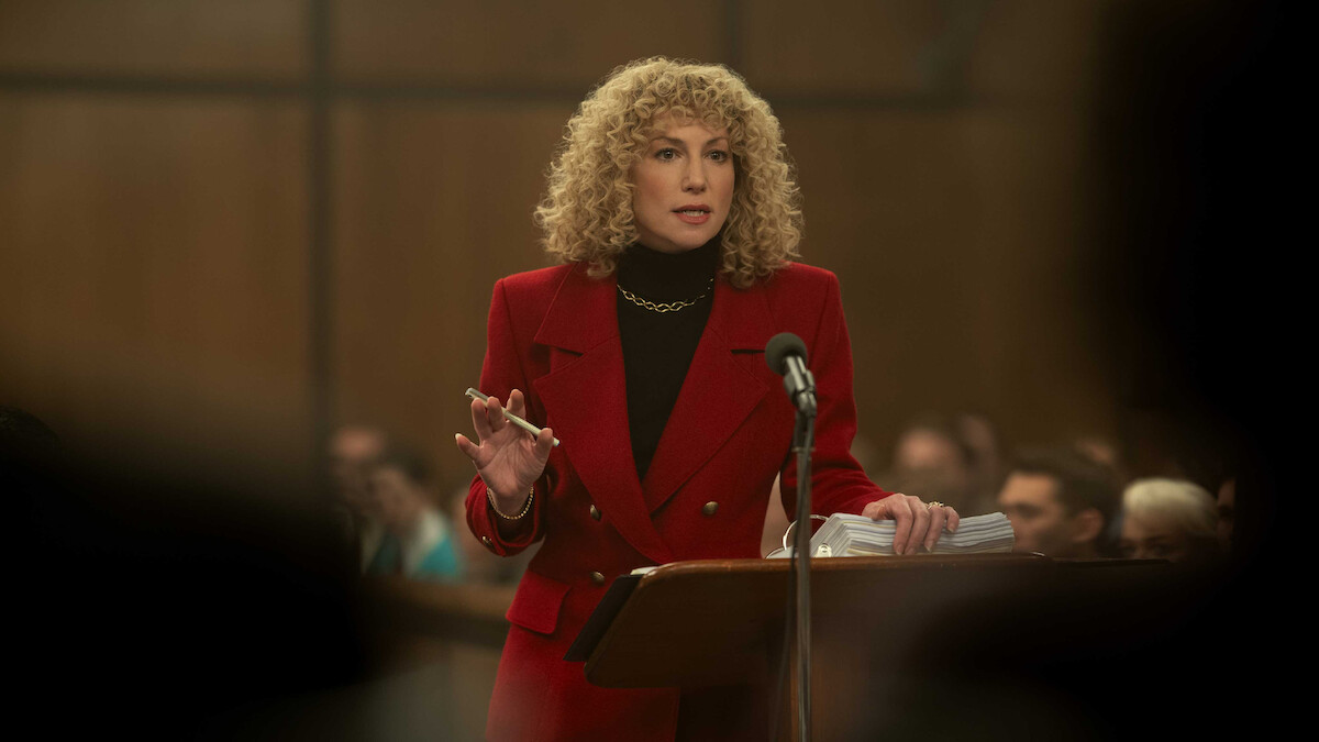 Ari Graynor as Leslie Abramson in ‘Monsters: The Lyle And Erik Menendez Story.’