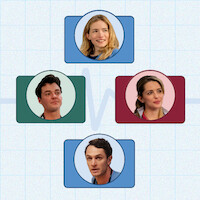 Grid of four doctors 