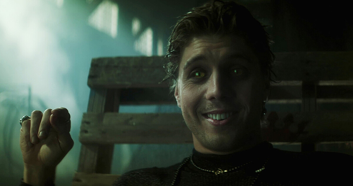 Lukas Gage as the Cat King in 'Dead Boy Detectives'.