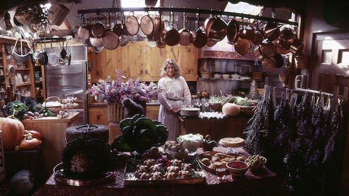 Archival footage of Martha Stewart in ‘Martha’