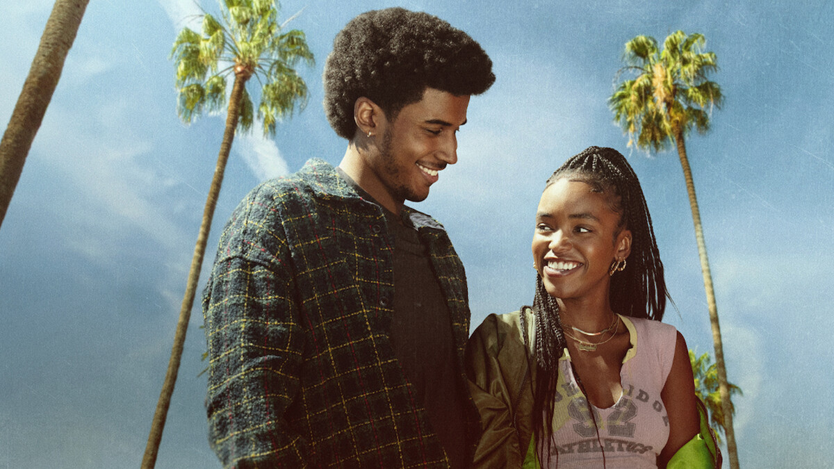 Michael Cooper Jr. as Justin Edwards and Lovie Simone as Keisha Clark in 'Forever'